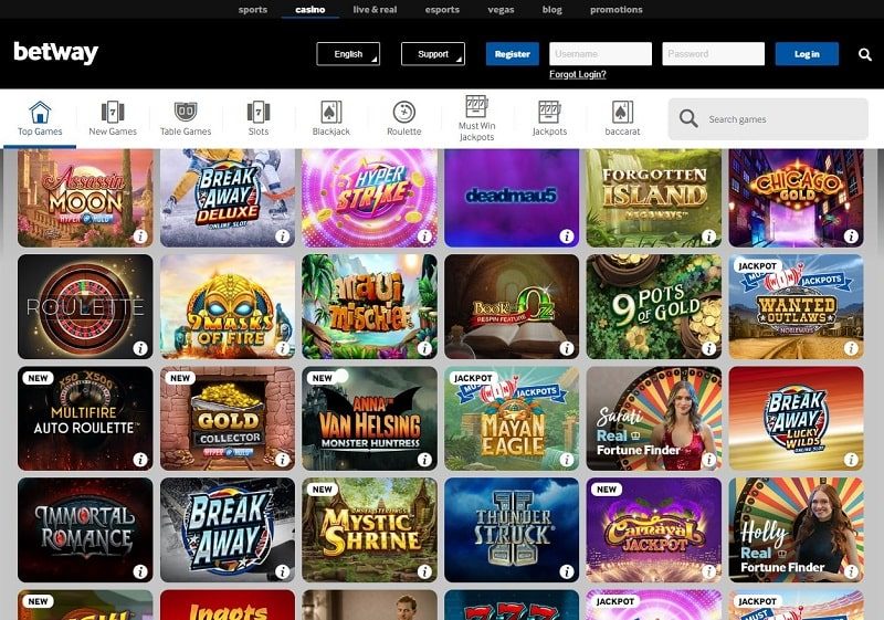 Betway Casino Review Canada