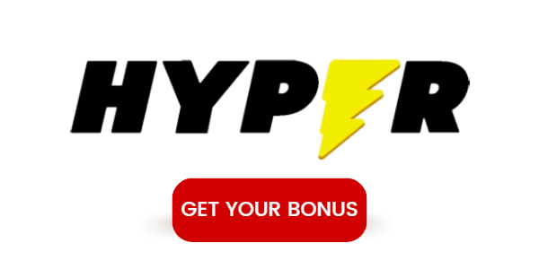 Hyper Casino get your bonus CTA