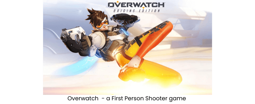 Overwatch - a first person shooter game