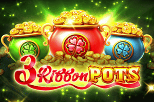 3 ribbon pots