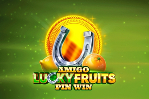 Amigo lucky fruits pin win