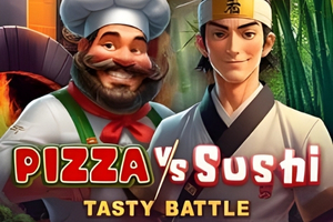 Pizza vs sushi tasty battle