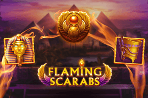 Flaming scarabs