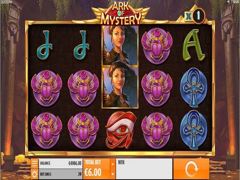 More details on ark of mystery slot game