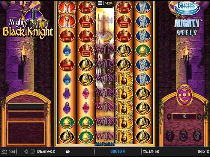 More details on mighty black knight slot game
