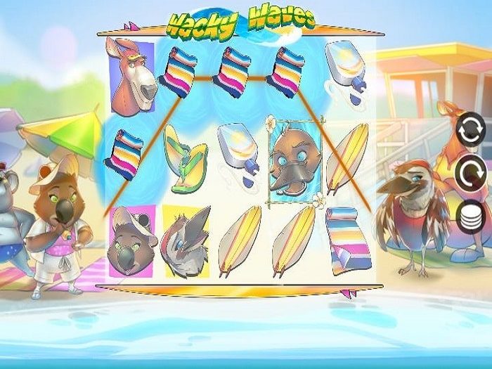 Wacky waves slot game interface canada