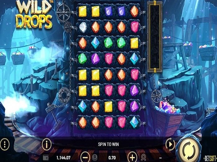 Wild drops slot game interface canada