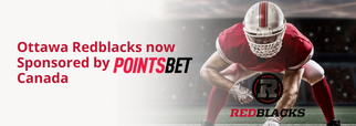 Ottawa Redblacks now Sponsored by PointsBet Canada