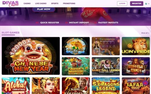 Casino games to play at Divas Luck casino