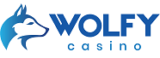 Wolfy casino logo homepage