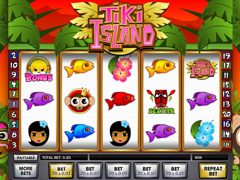 More details on tiki island slot game