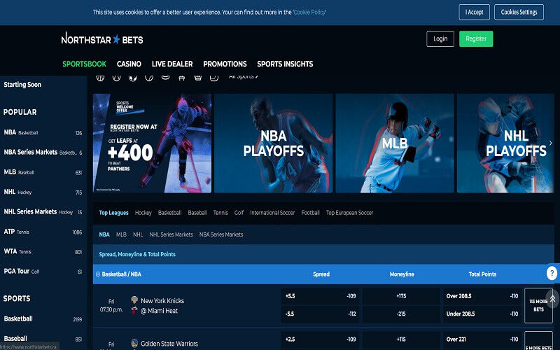 NorthstarBets sportsbook online Canada