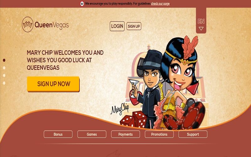 Queen Vegas casino online