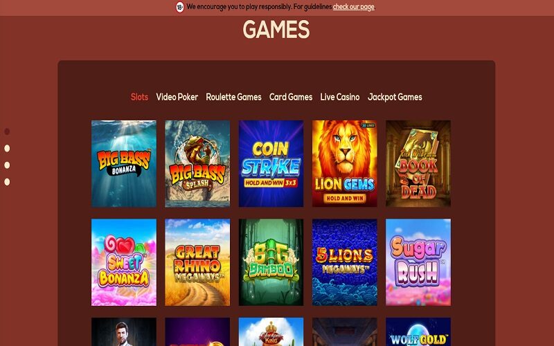 Games to play at Queen Vegas casino