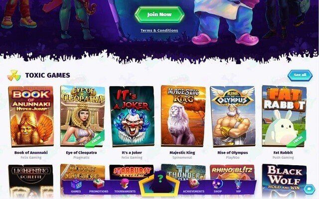 games to play at Casombie Casino