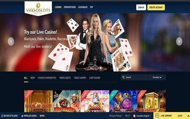 ViggoSlots online casino site