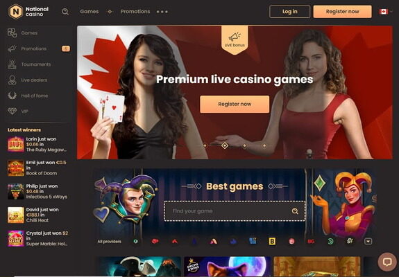 national casino homepage