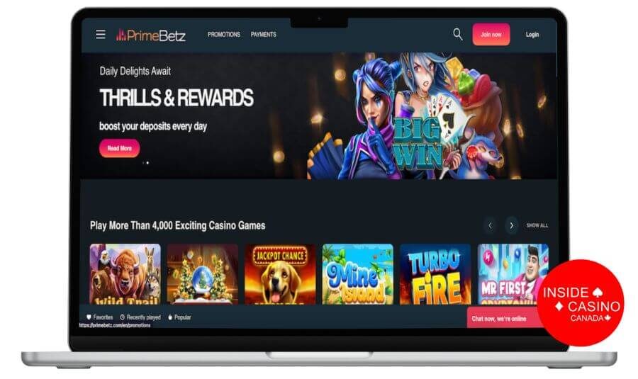 primebetz online casino