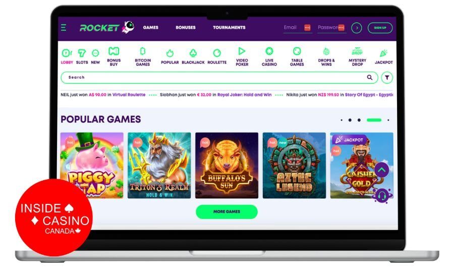 casino rocket slot games CasinoRocket