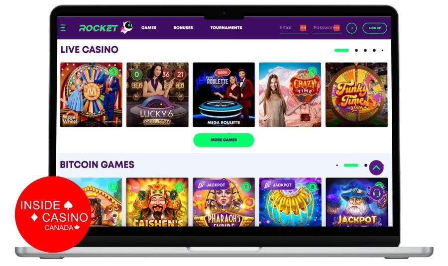 casino rocket live games casinorocket