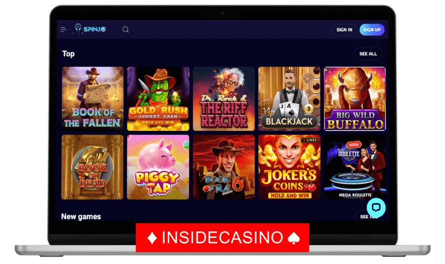 play at spinjo casino