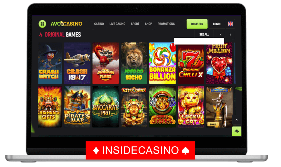 avocasino original games