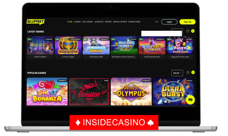 bluffbet casino games