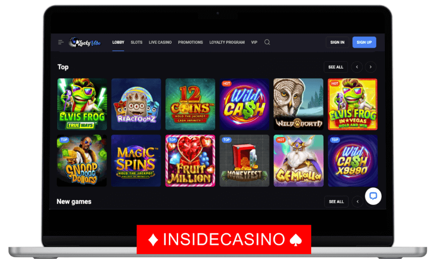 Lucky Vibe casino games