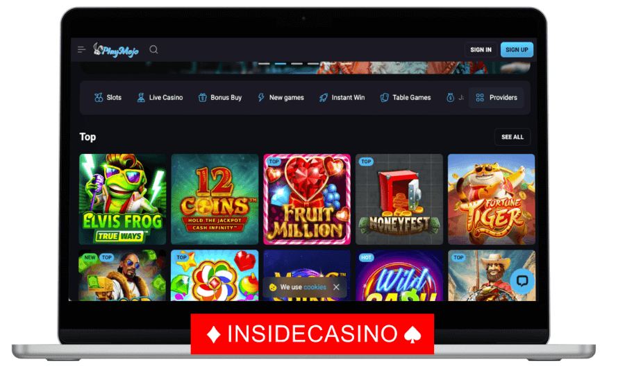 playmojo casino top games