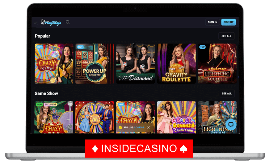 playmojo live casino games