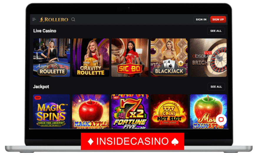 rollero live games