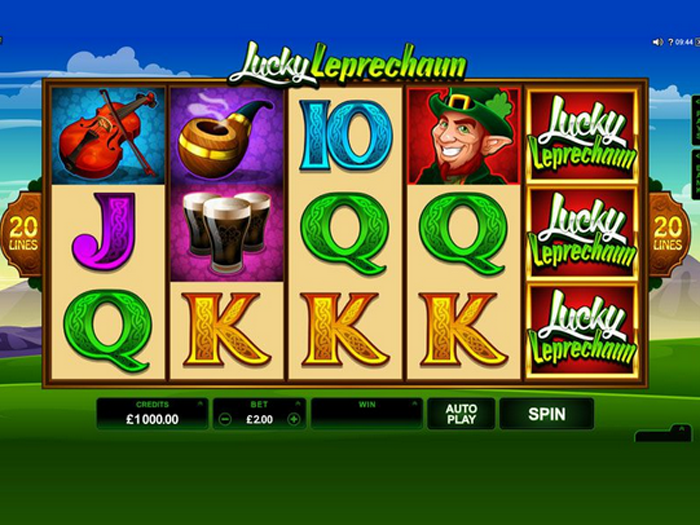 More details on lucky leprechaun slot game
