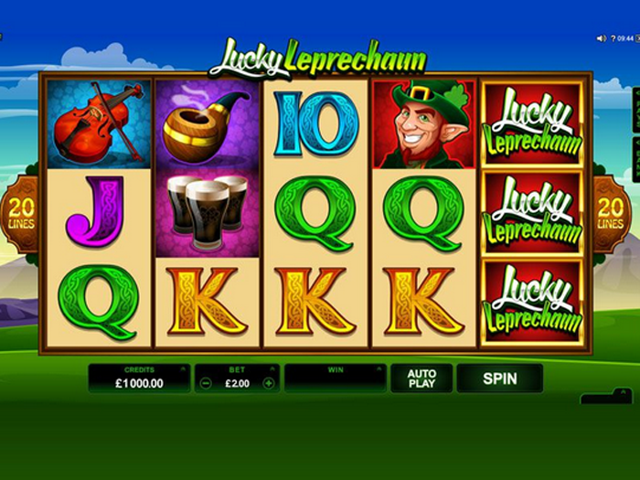 Lucky leprechaun slot review