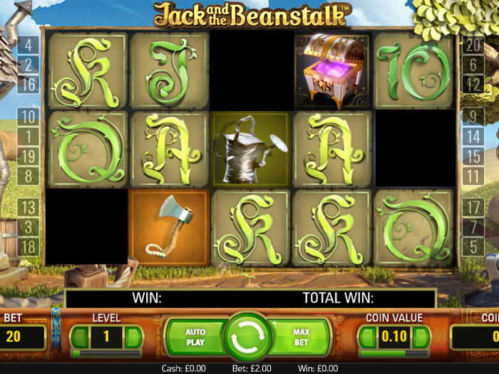 More details on jack and the beanstalk slot game