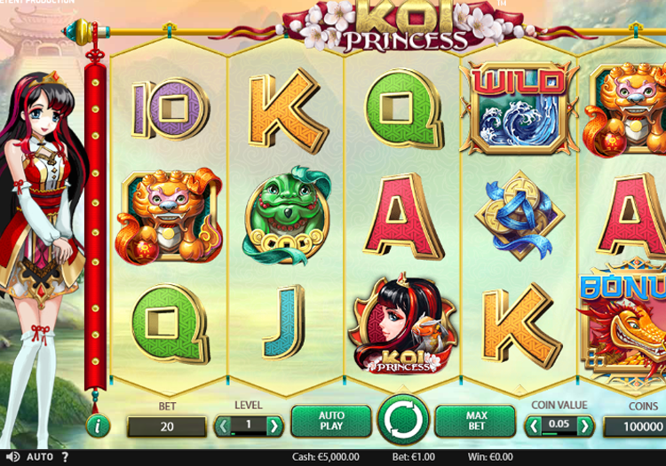 More details on koi princess slot game