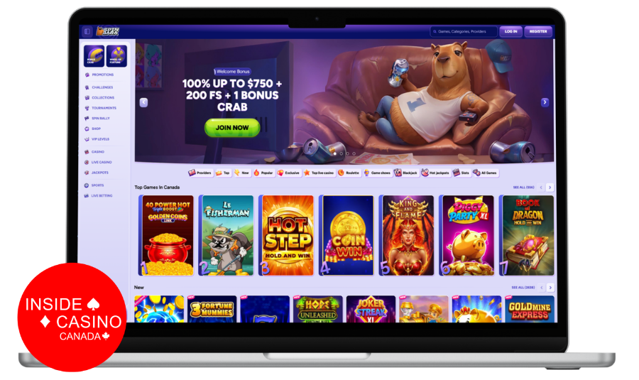 Spinbara Casino Lobby