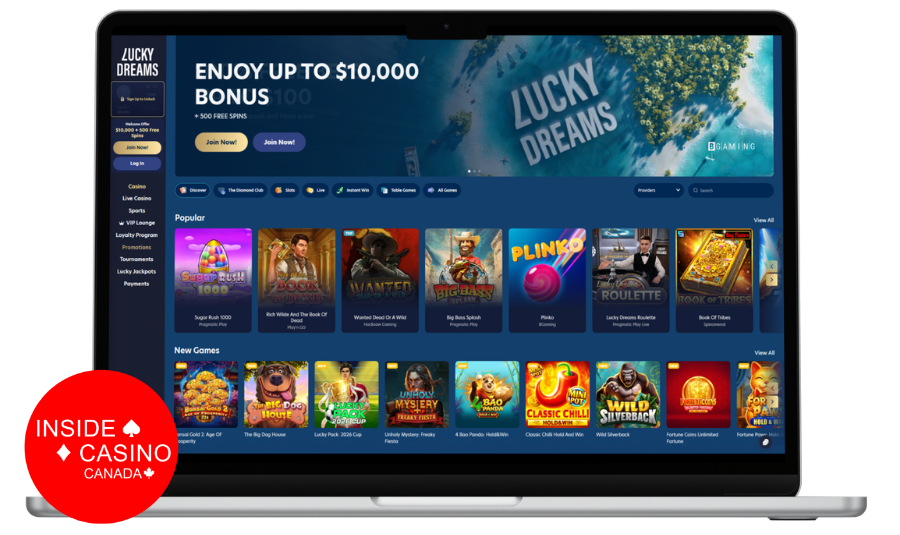 LuckyDreams Casino CA