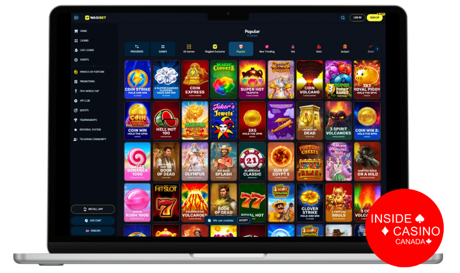 Wagibet top games CA (2)