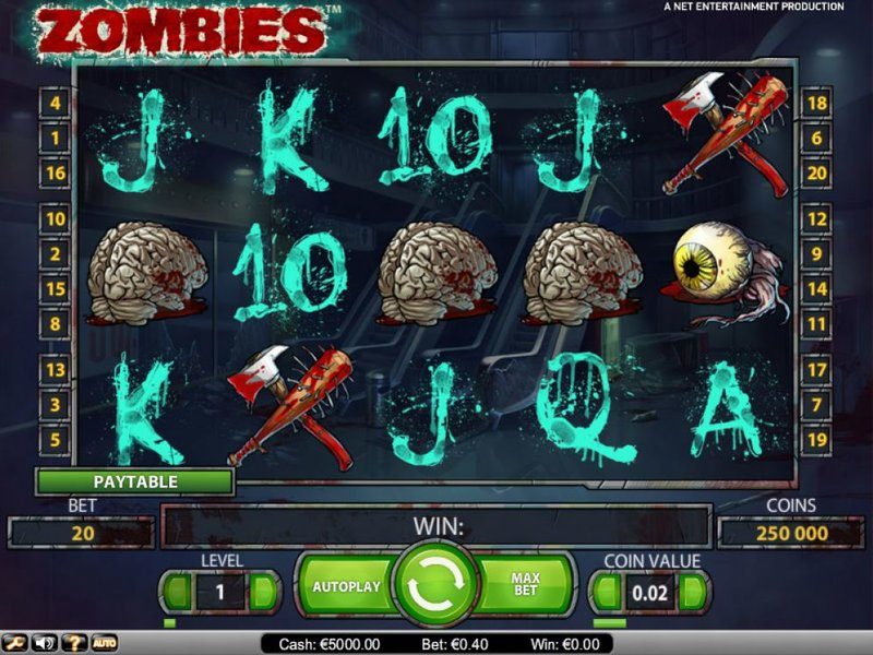 Zombies slot review netent reels view