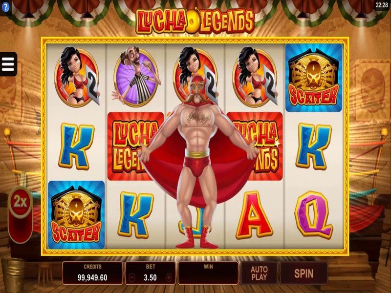 More details on lucha legends slot game