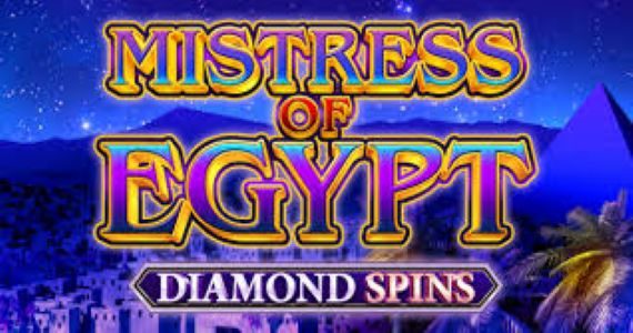mistress of egypt diamond spins slot review igt logo