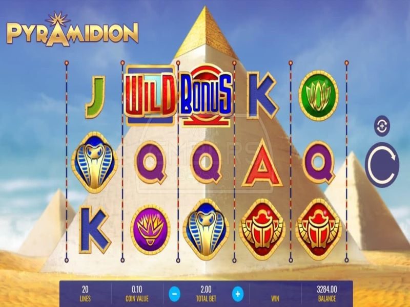More details on pyramidion slot game