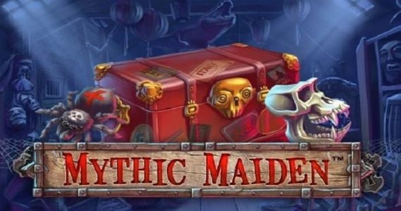 mythic maiden slot review netent logo