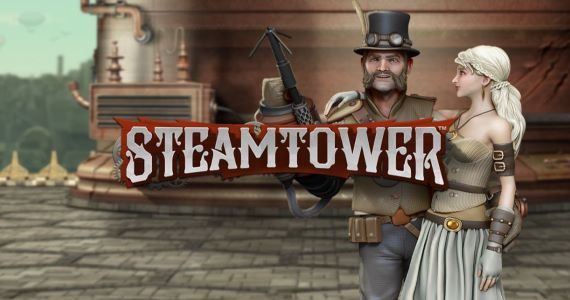 steam tower slot review netent logo