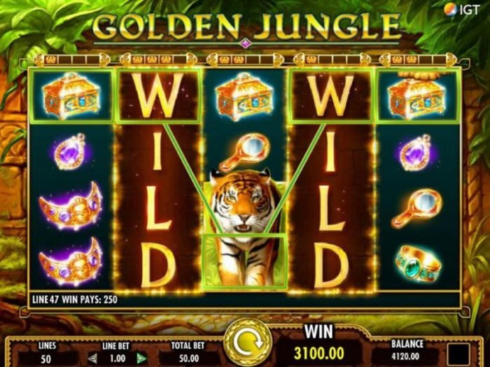 More details on golden jungle slot game