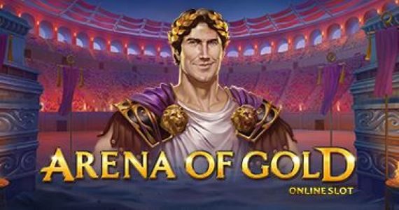 arena of gold slot review microgaming logo