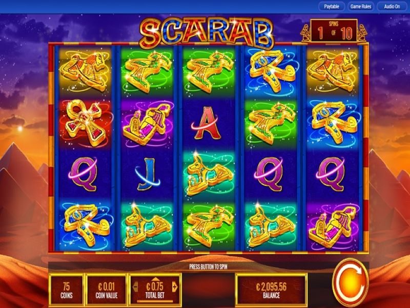 More details on scarab slot game slot game