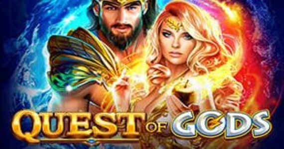 quest of gods slot review rubyplay logo