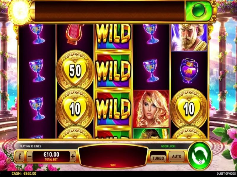 Quest of gods slot review rubyplay reels
