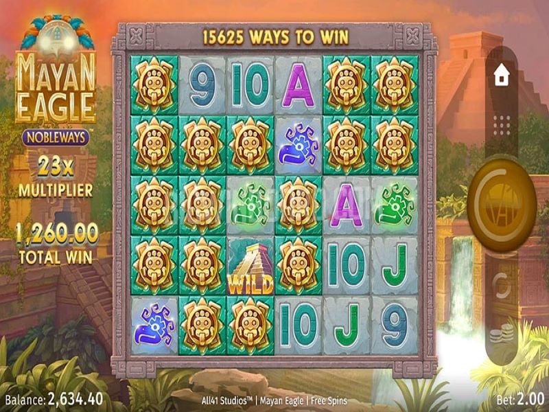 Mayan eagle slot review microgaming reels